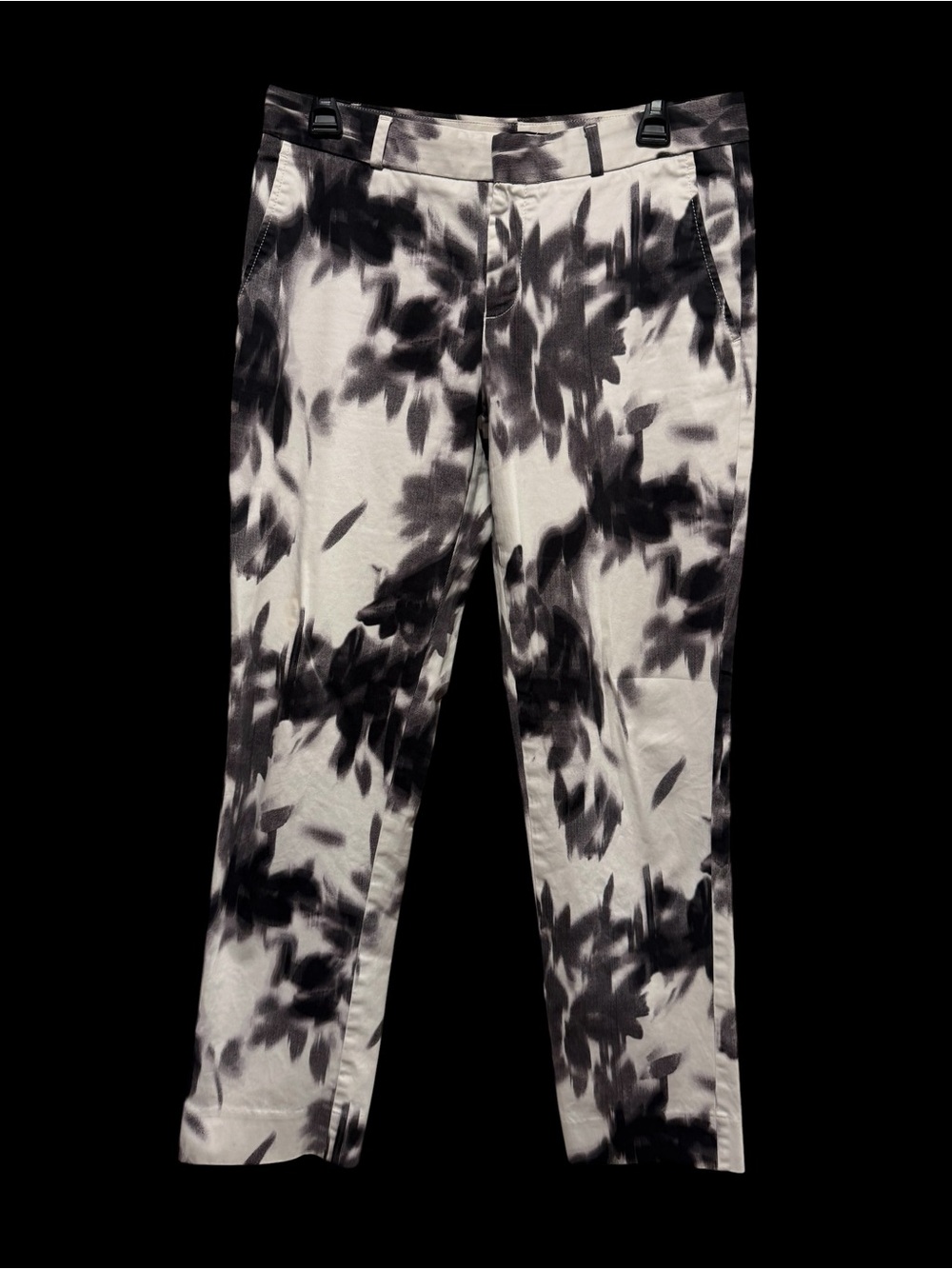 Banana republic Monochrome Print Slim Trousers